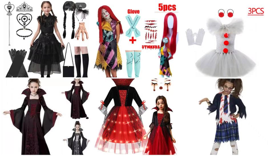 Disfraces de Halloween para ni&ntilde;as por menos de 20&euro;
