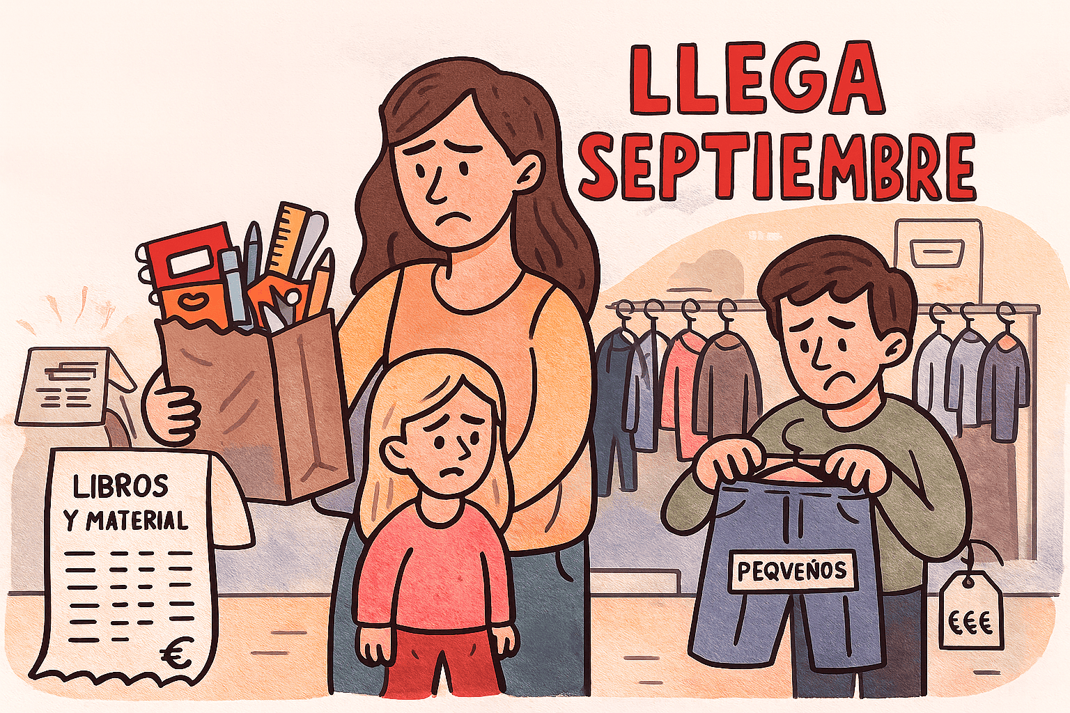 Mi conversaci&oacute;n con una librera en pleno septiembre. La estafa de la vuelta al cole.