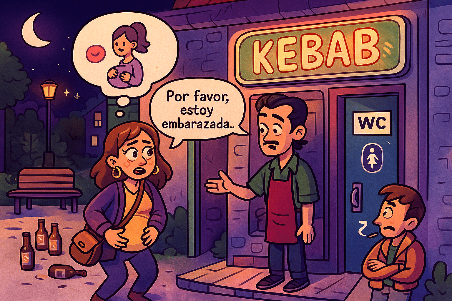 Fing&iacute; estar embarazada en la primera cita