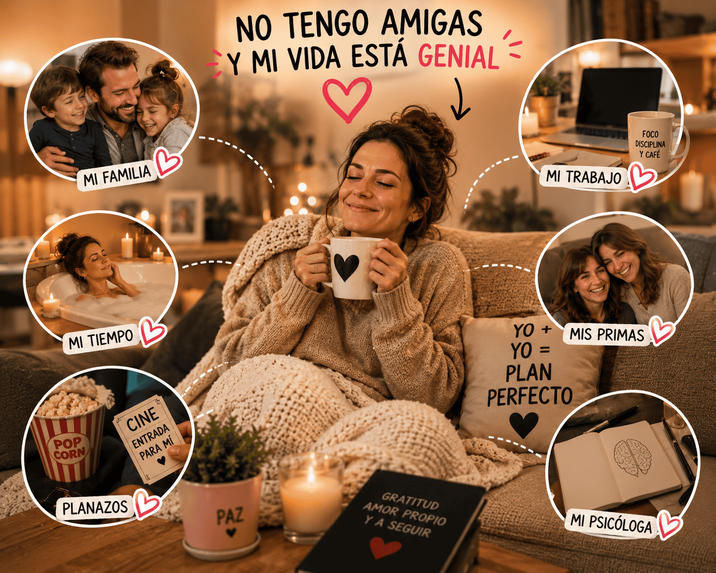 Tengo 40 a&ntilde;os, no tengo amigas y as&iacute; es mi vida