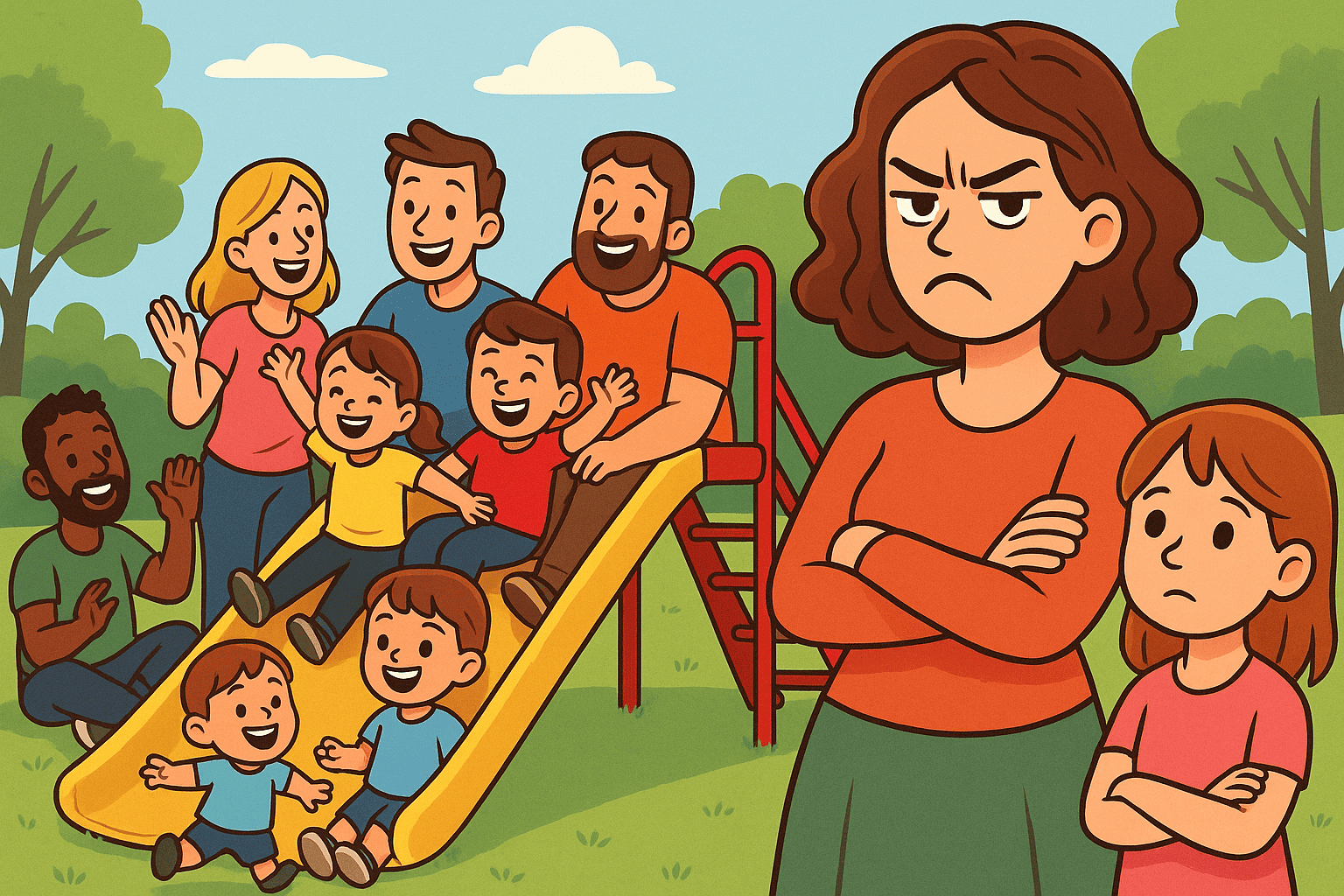 &iquest;Por qu&eacute; tengo que hacerme amiga de los padres de los amigos de mis hijos?