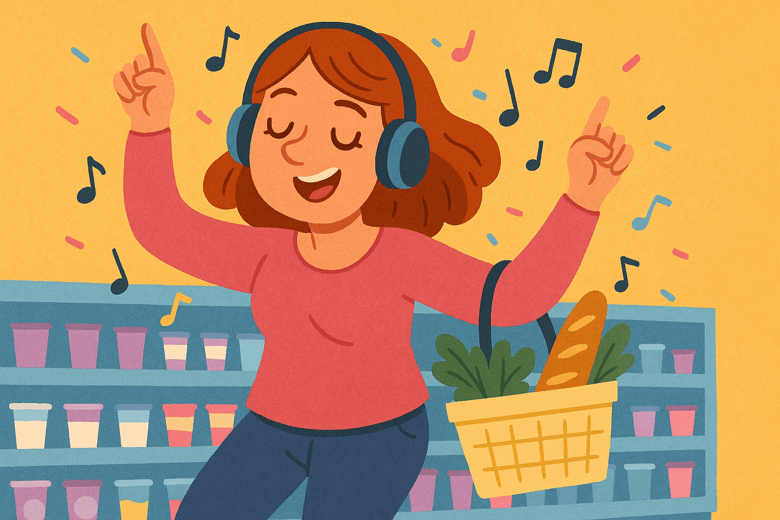El fiest&oacute;n de los 40: bailar con el hilo musical del Mercadona