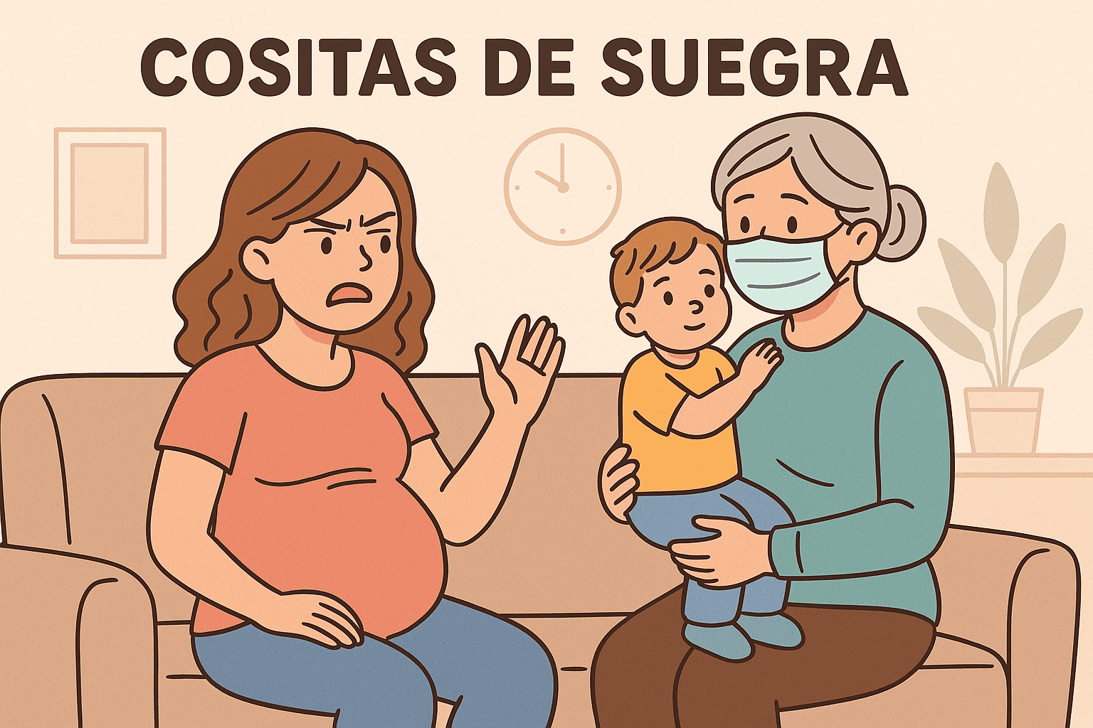 &iquest;Es normal que una suegra enferma venga a casa y te llene de virus?
