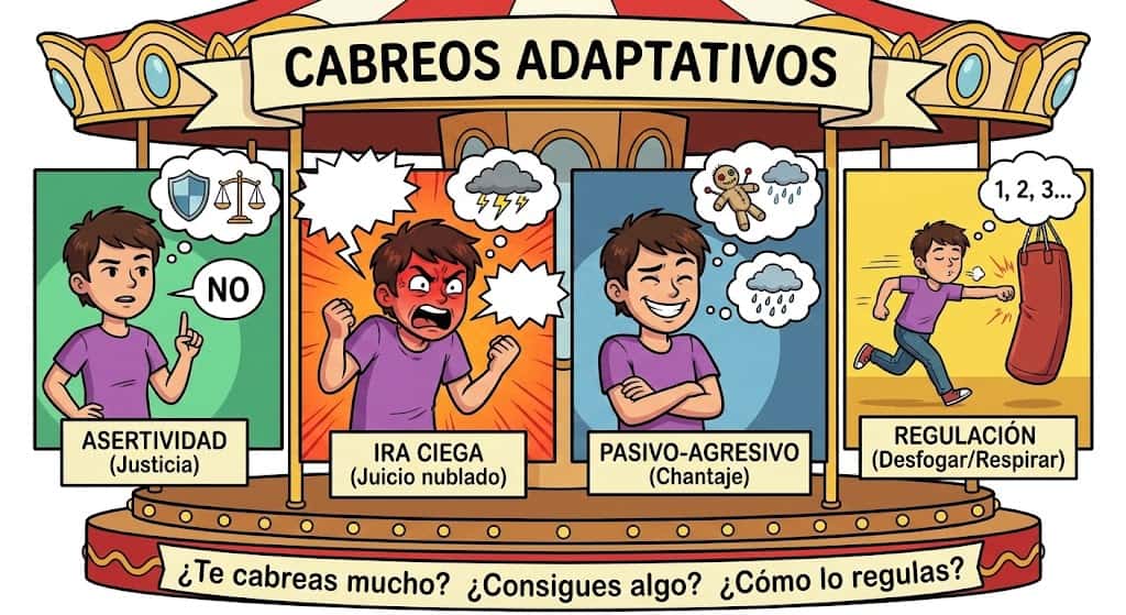 Cabrearse es humano. Gestionarlo es el verdadero reto