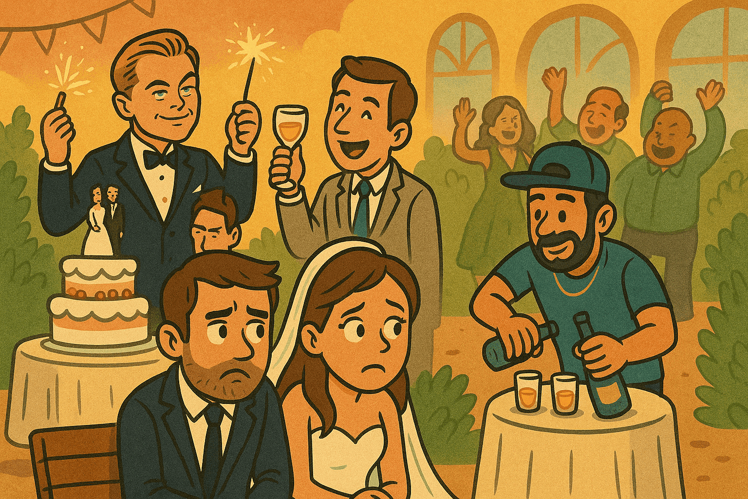 Que vuelvan las bodas normales, por favor