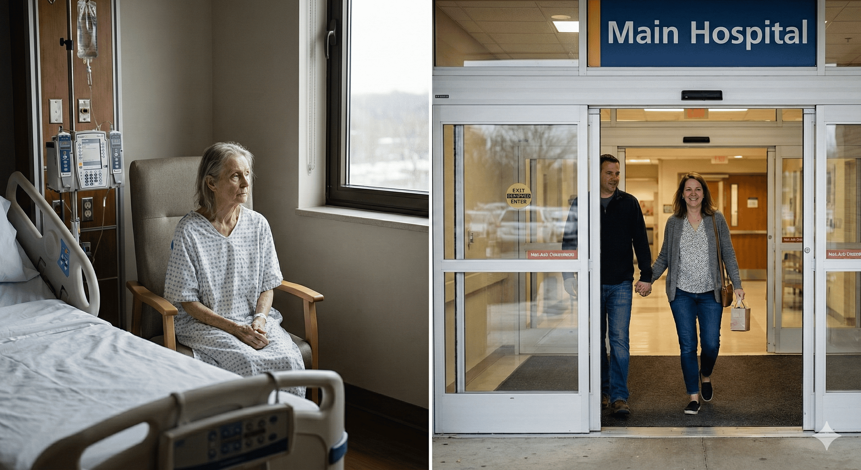 Dej&eacute; a mi madre sola en el hospital por mi pareja t&oacute;xica