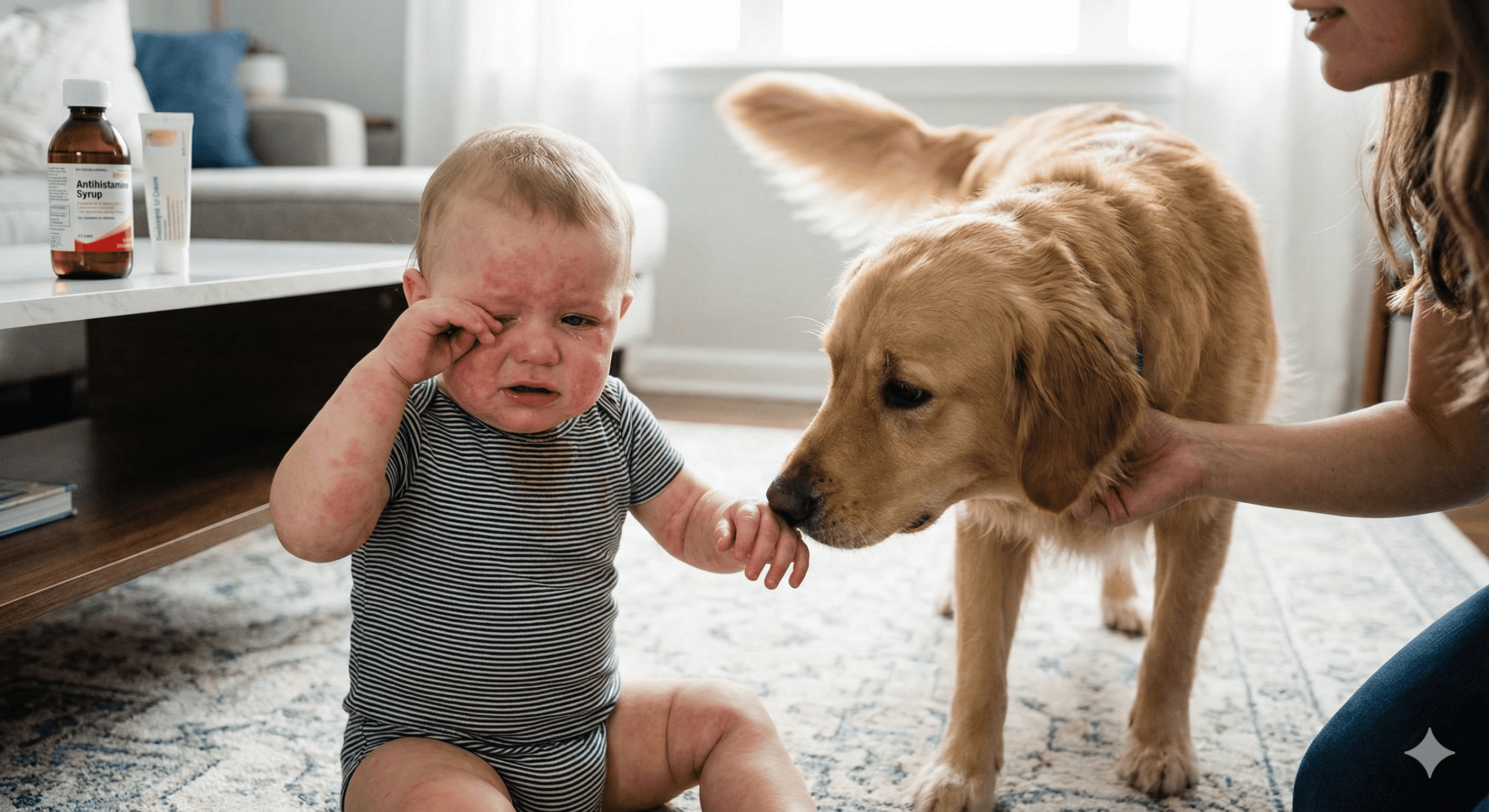 Mi beb&eacute; es al&eacute;rgico a mi beb&eacute; perruno
