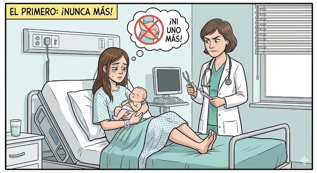 Mis hijos nacieron en casa y las comadronas no llegaron a tiempo