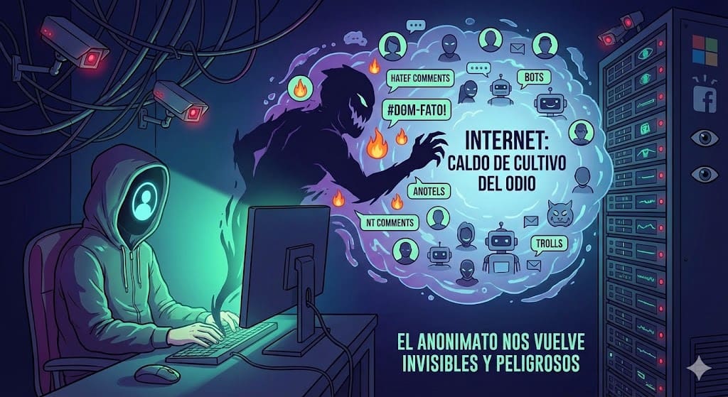 De mir&oacute;n a troll: anonimato en Internet