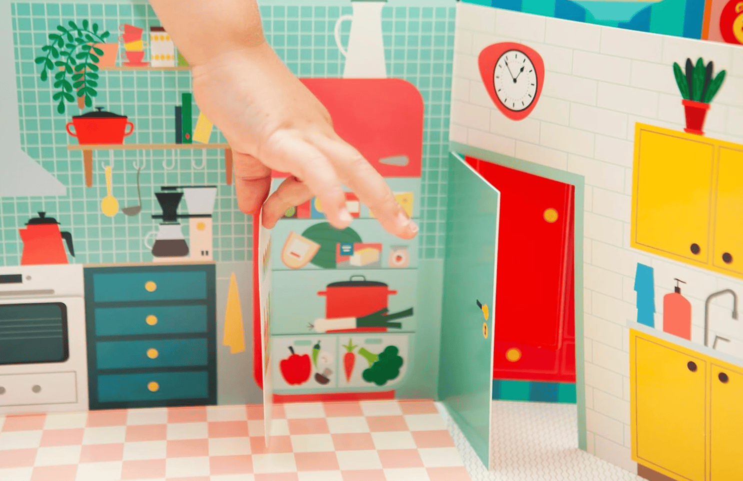 Casa de mu&ntilde;ecas desplegable: el libro-juguete perfecto para viajar con peques