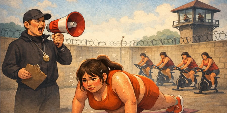OJO: La c&aacute;rcel para gordos que se ha hecho viral