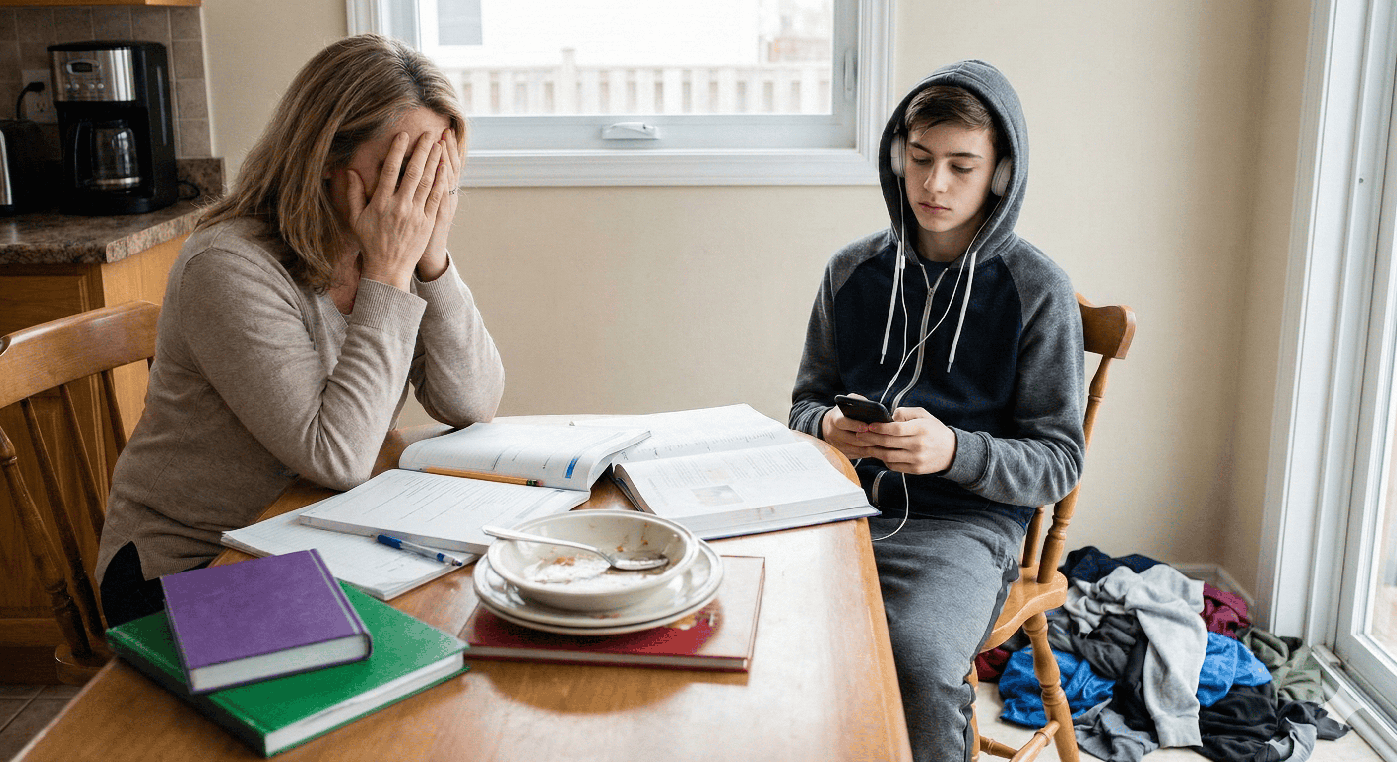 C&oacute;mo educar a un adolescente durante la menopausia