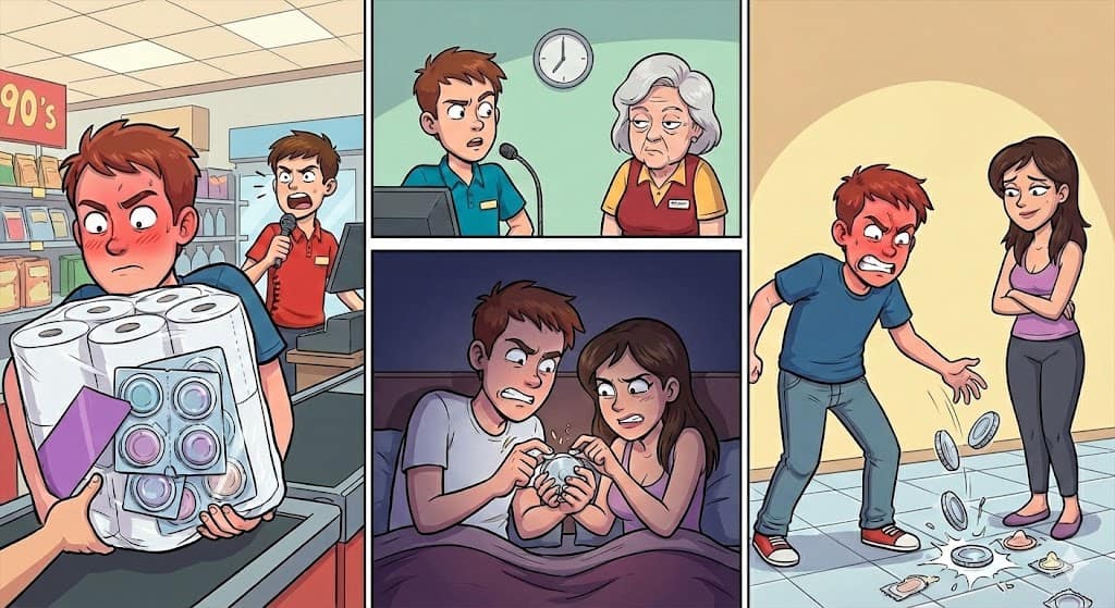 Los condones del futuro que nadie supo abrir