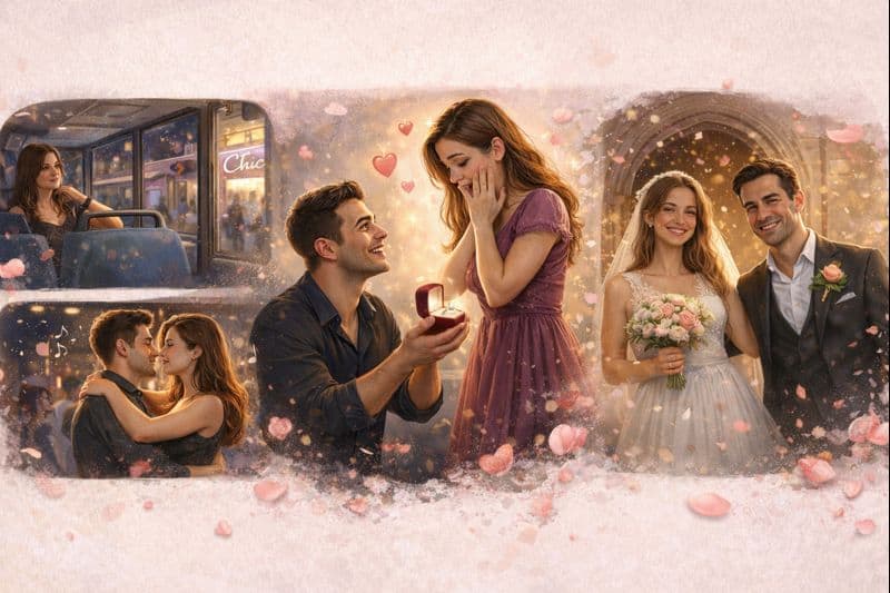 Me pidi&oacute; matrimonio cuando llev&aacute;bamos solo 3 meses