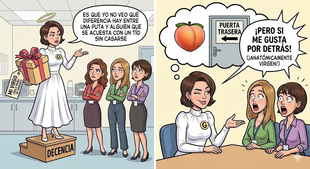 Presum&iacute;a de virgen y lo hac&iacute;a por la puerta trasera