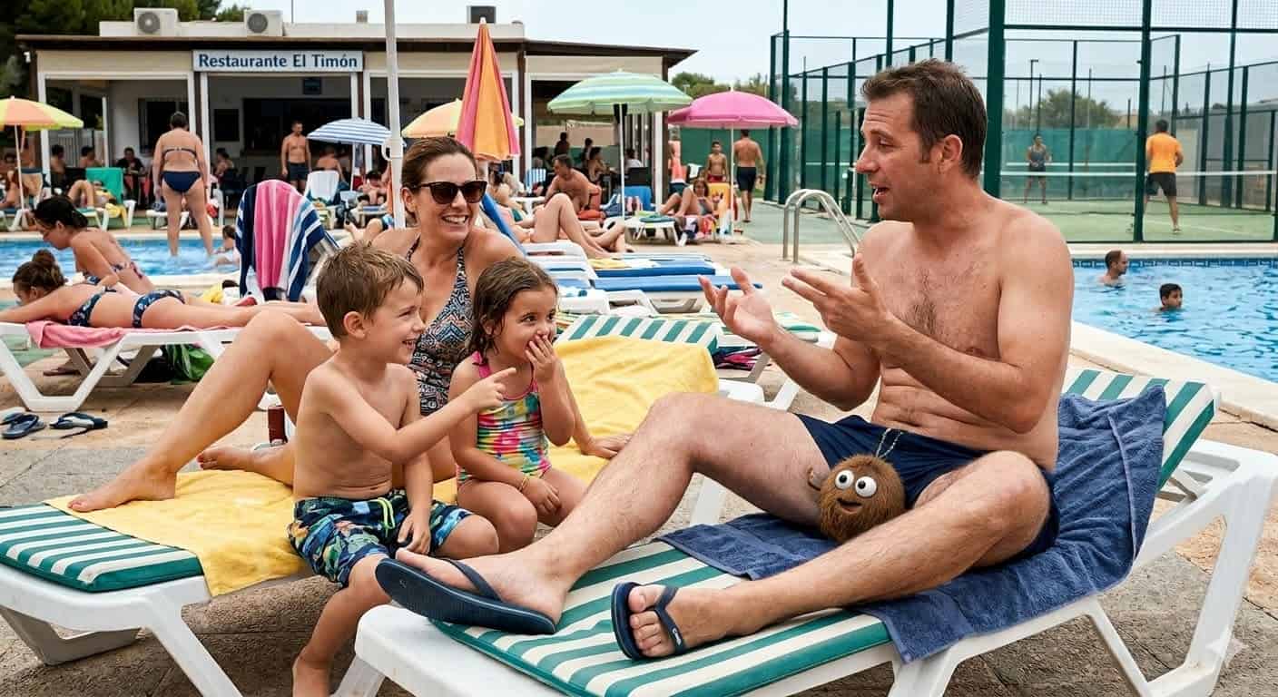 El d&iacute;a que al pesado de la piscina se le escap&oacute; un huevo