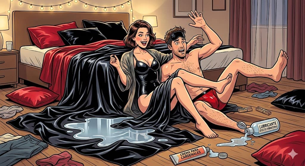 Follodrama: Cama resbalosa, noche dolorosa