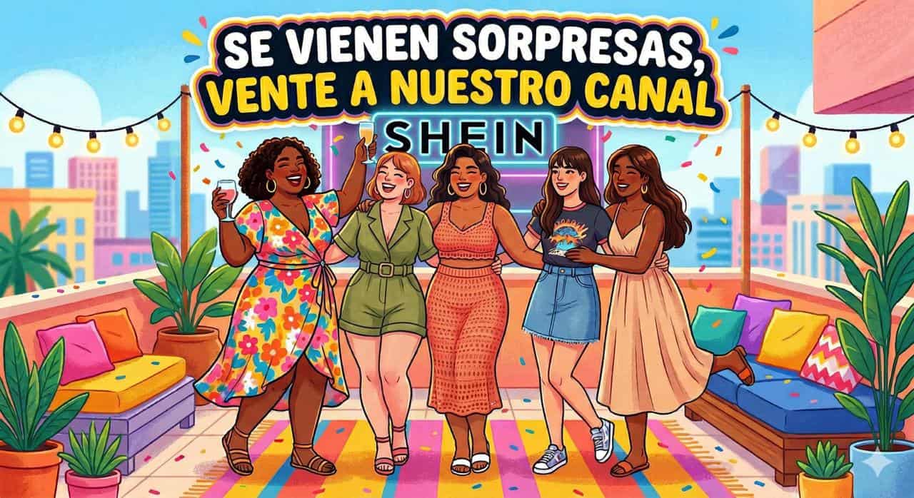 Se vienen SORPRESAS en nuestros canales de SHEIN