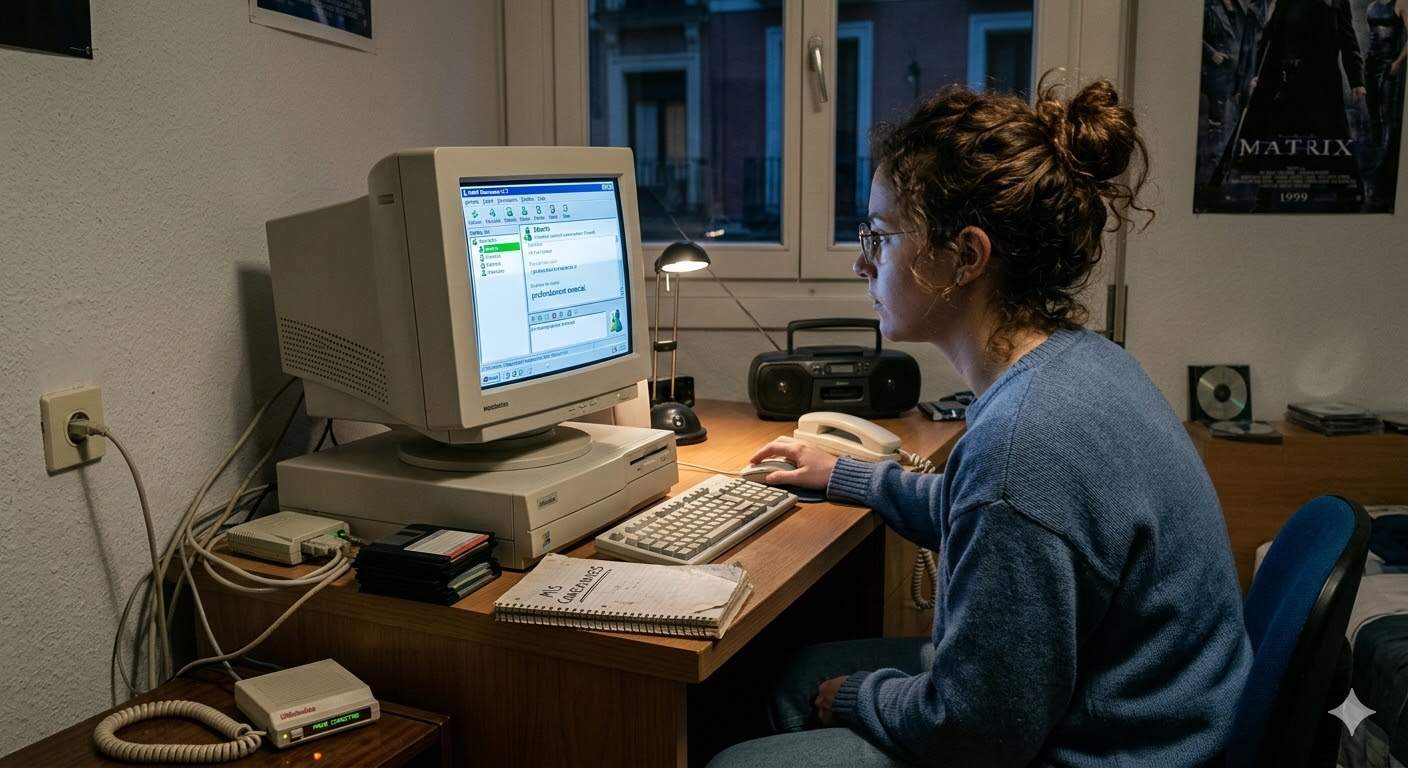 Me enamor&eacute; por chat en los 90&hellip; y cuando lo vi en persona casi me da algo