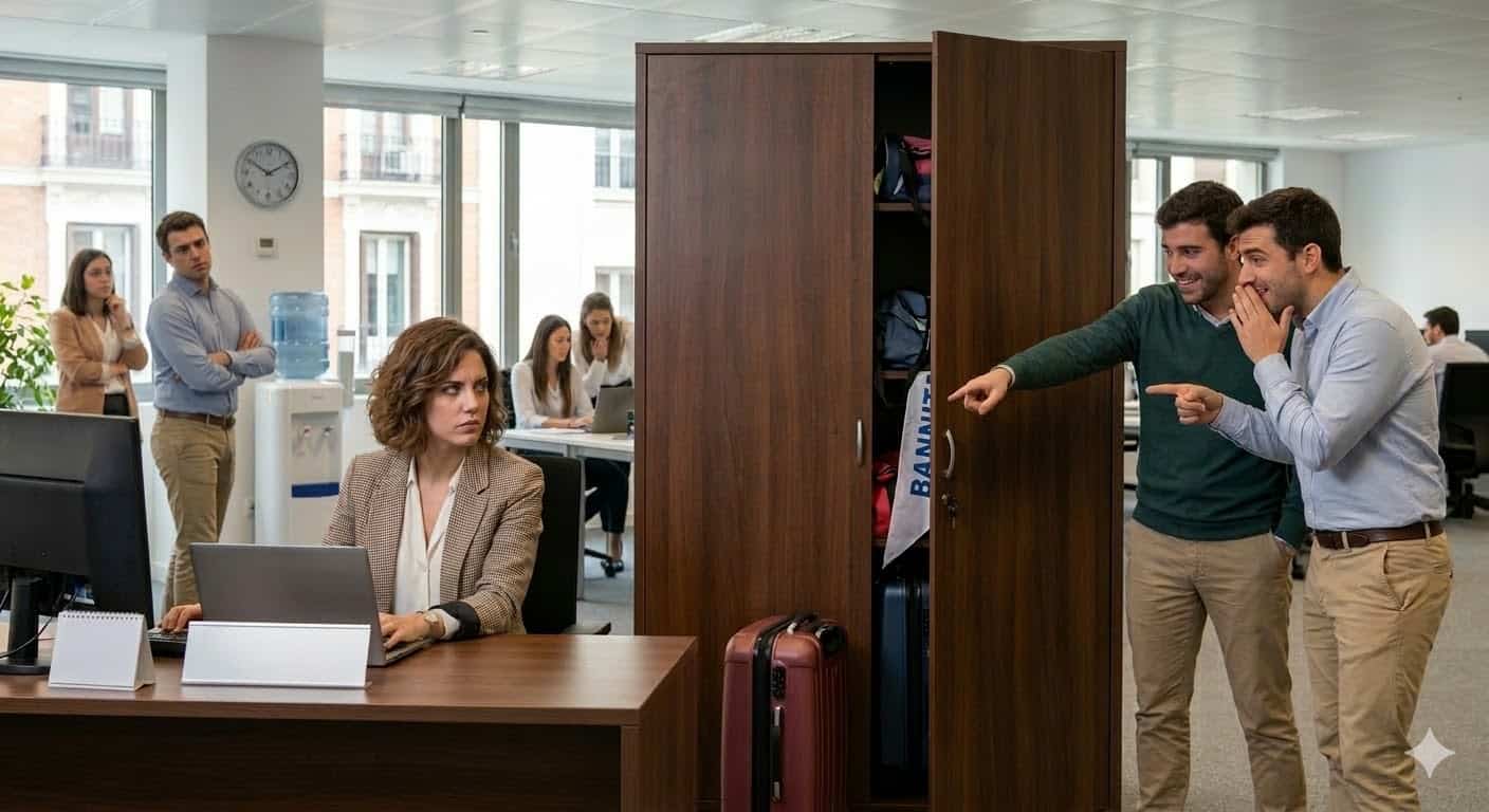 Un armario, un compa&ntilde;ero y un secreto que dur&oacute; menos de 24 horas