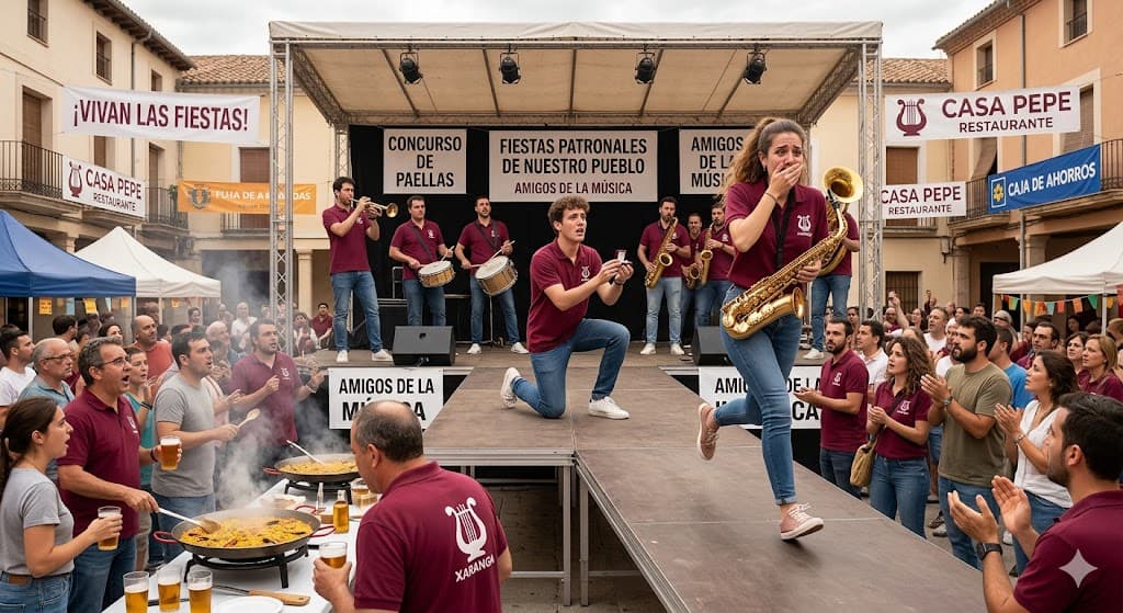 Me pidi&oacute; matrimonio durante las fiestas del pueblo y sal&iacute; corriendo