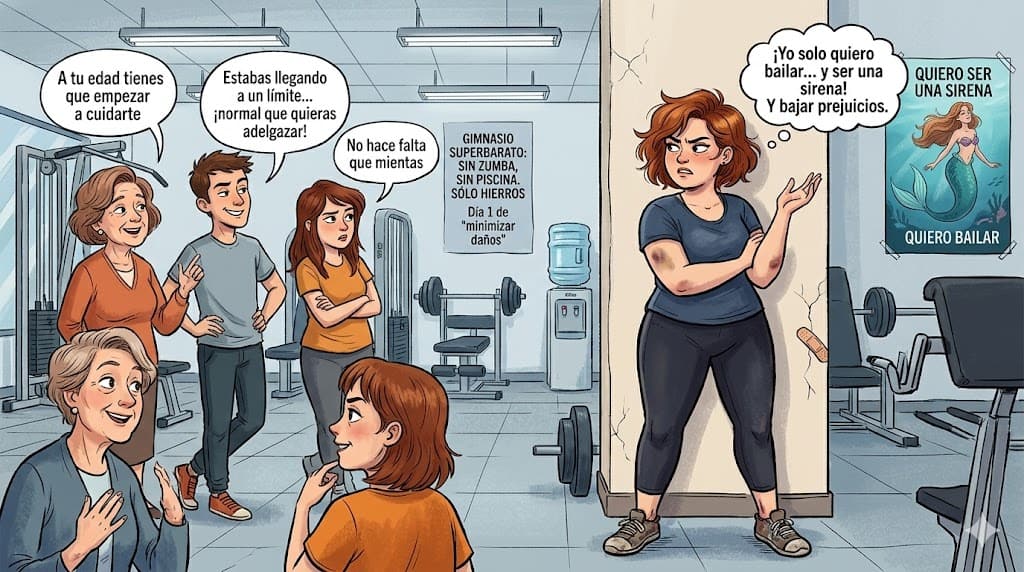 &iquest;Por qu&eacute; cuando una gorda va al gimnasio todo el mundo asume que es para adelgazar?