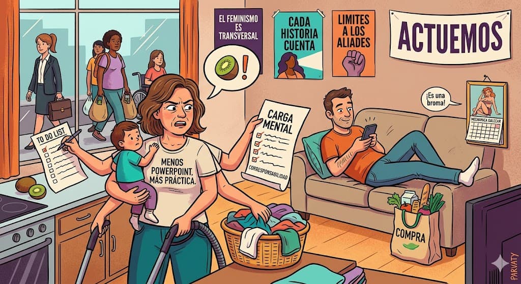 Hoy en &lsquo;aliades de sof&aacute;&rsquo;: El hombre que hace la compra y se cree que ha salvado el feminismo