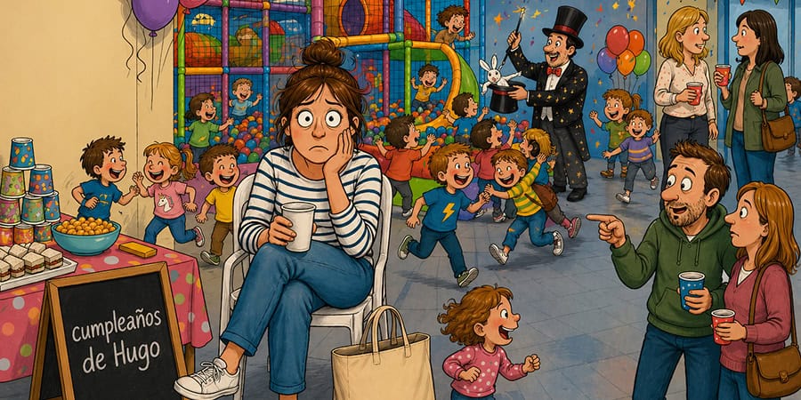 Estoy harta de ir a cumplea&ntilde;os infantiles de ni&ntilde;os que no conozco
