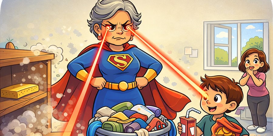 Mi suegra tiene un superpoder: detectar todo lo que yo hago mal