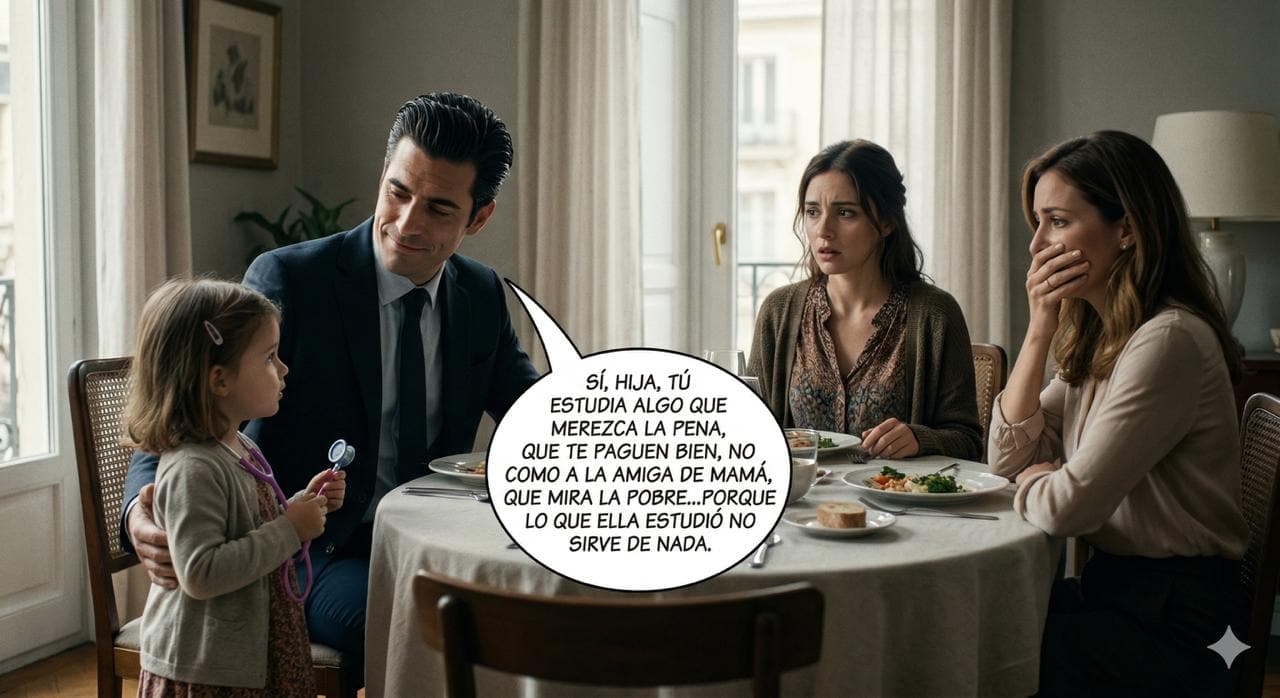 El marido de mi amiga me puso como ejemplo de lo que es ser una fracasada