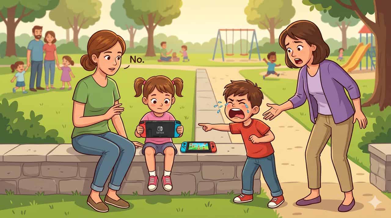 &iquest;Obligar a los ni&ntilde;os a compartir? Por qu&eacute; le dije &laquo;no&raquo; a una madre en el parque