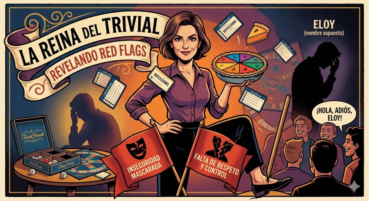Red flags en la primera cita: C&oacute;mo el Trivial Pursuit me salv&oacute; de un narcisista