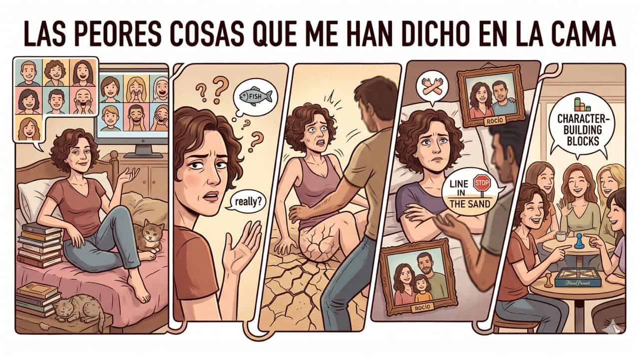 Las peores cosas que me han dicho en la cama
