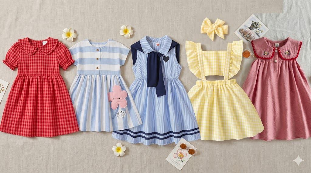 Vestidos tendencia para ni&ntilde;as por menos de 10&euro;