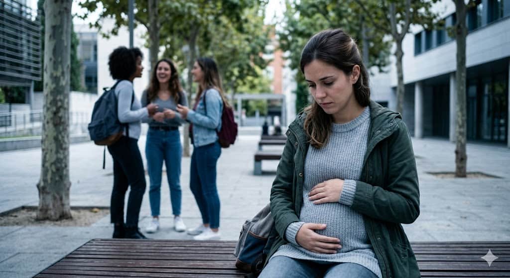El cruel vac&iacute;o de mis amigas cuando me qued&eacute; pre&ntilde;ada a los 16
