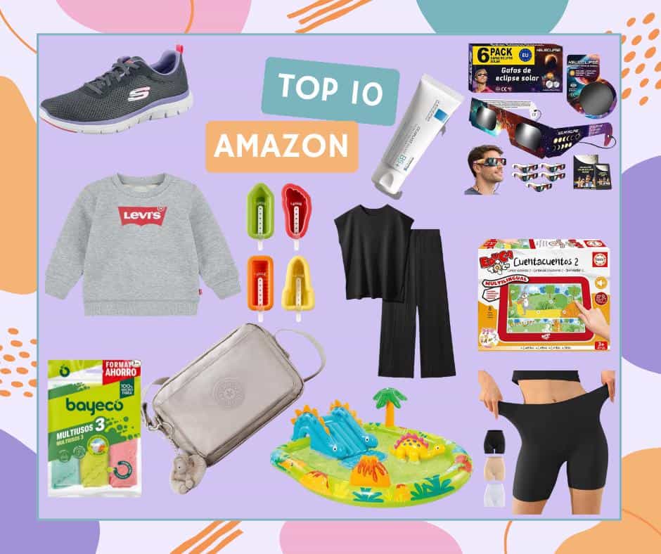 Lo m&aacute;s vendido de Amazon mayo 2026