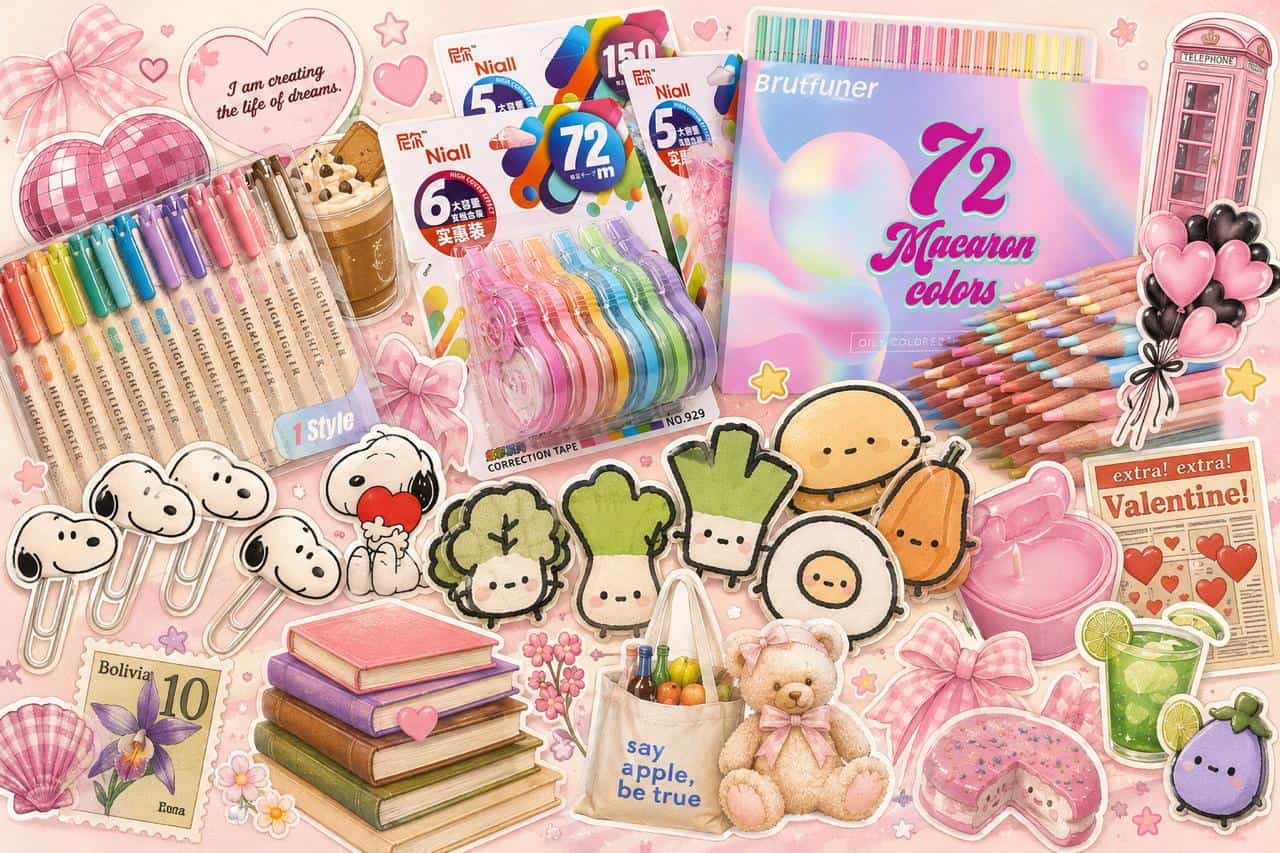 Papeler&iacute;a adorable en SHEIN: 9 cositas que necesitas para tu escritorio este a&ntilde;o