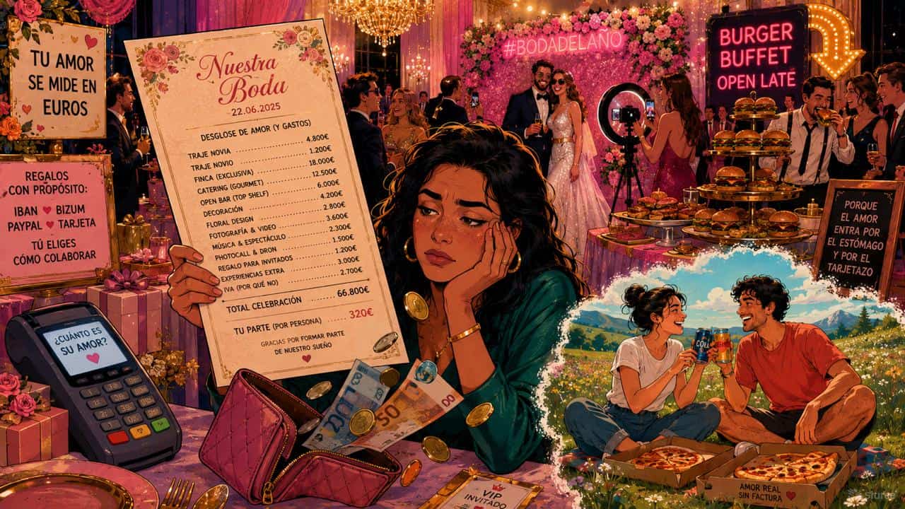 No me quiero casar porque no quiero que nadie empe&ntilde;e un ri&ntilde;&oacute;n para venir a mi fiesta